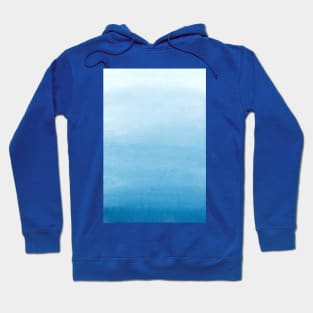 Blue gradient watercolor Hoodie